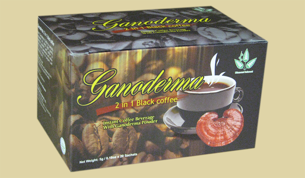 2-1 Healthy Black Ganoderma Coffee (20 pk/box) - Full Case - Click Image to Close